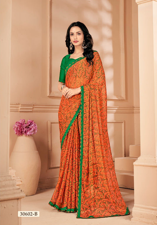30602B Vanilla Ruchi Sarees