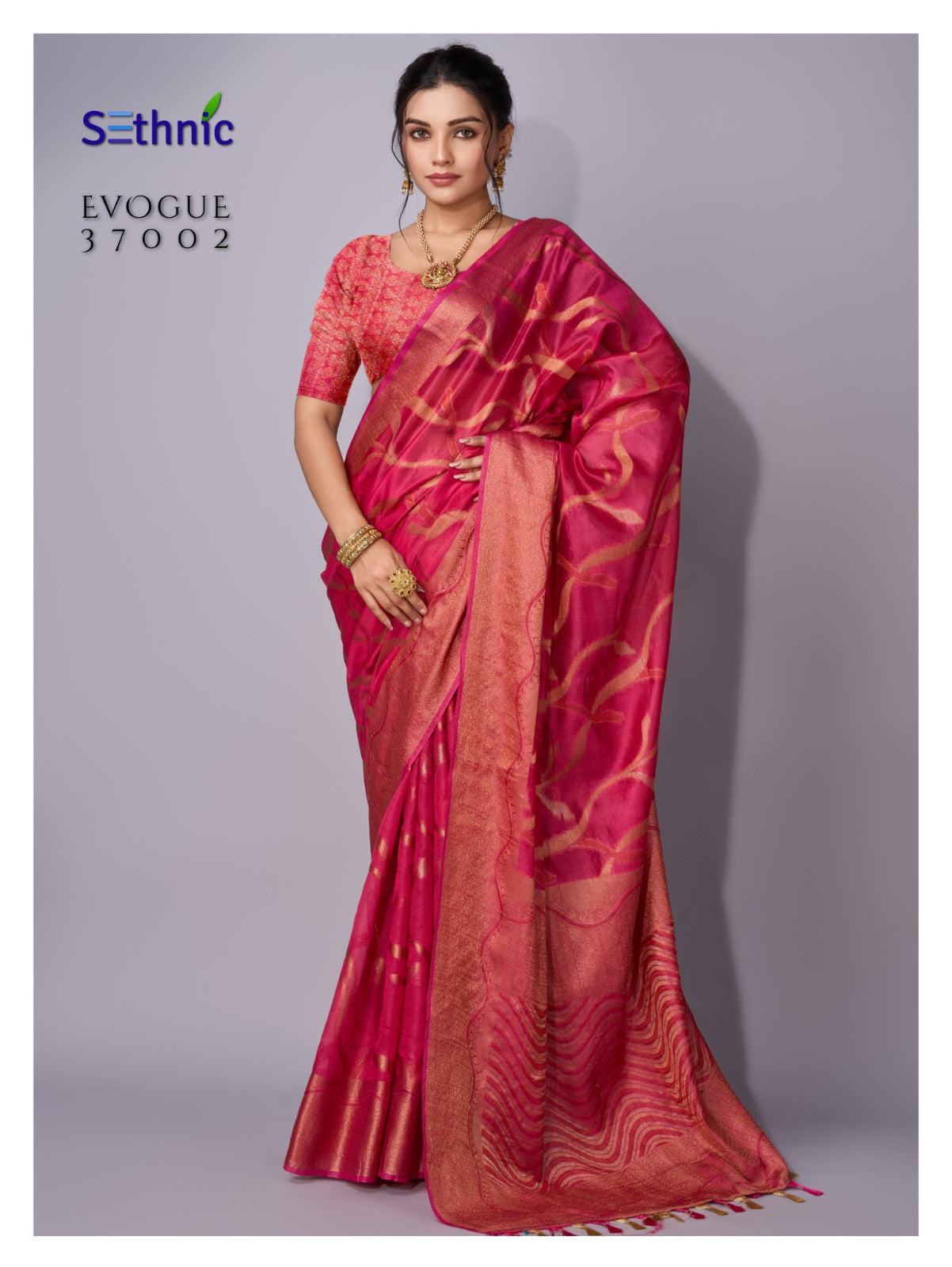 37002 Evogue Vol 1 Sethnic Sarees