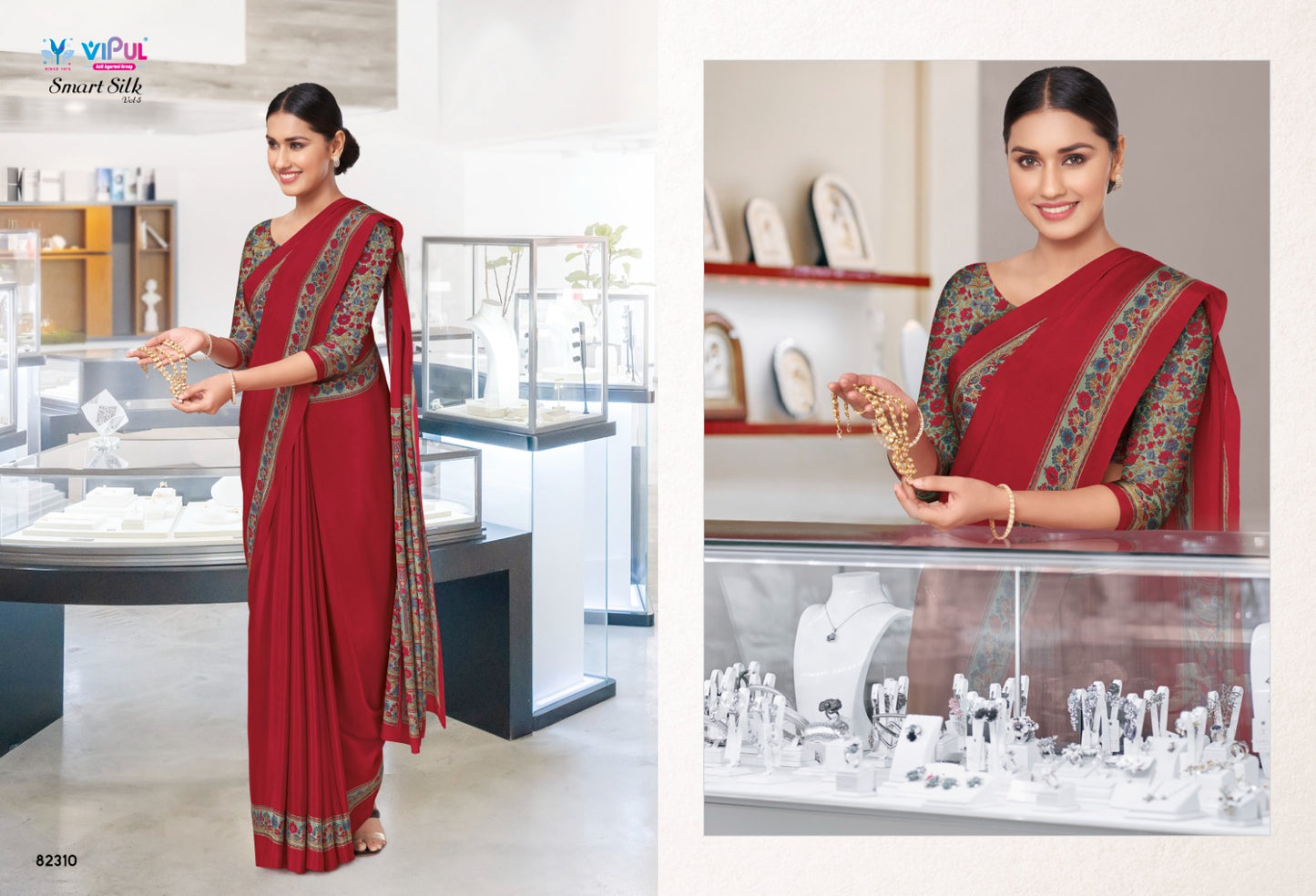 82310 Smart Silk Vol 5 Vipul Sarees