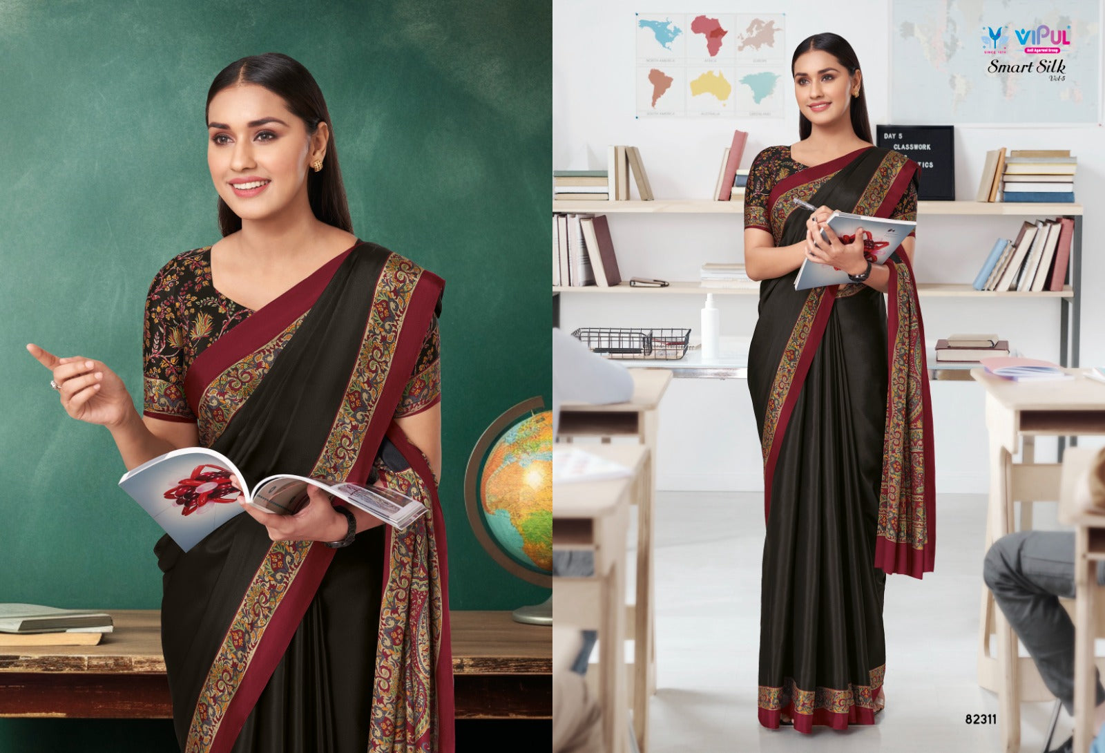 82311 Smart Silk Vol 5 Vipul Sarees