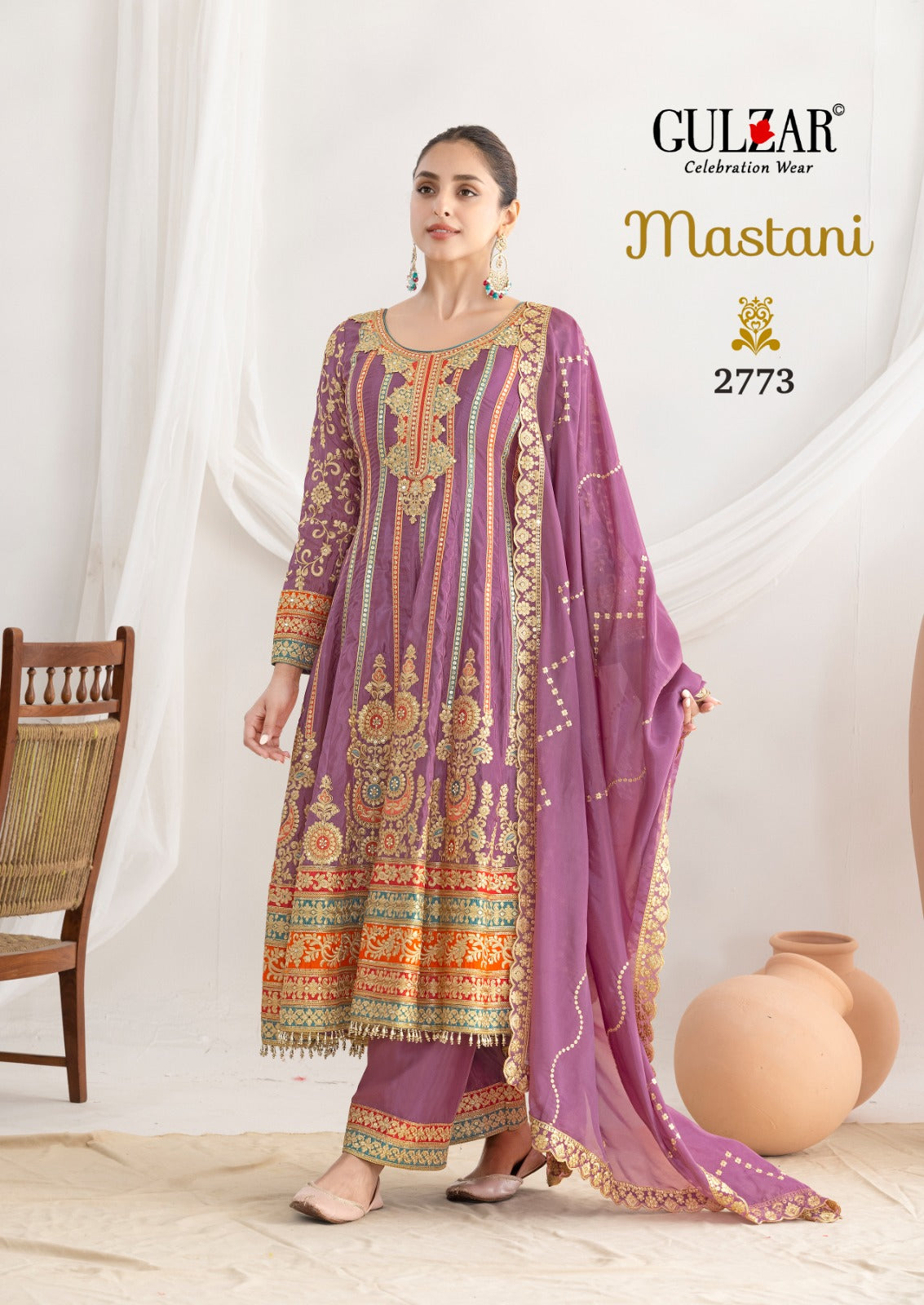 2773 Mastani Gulzar Premium Silk Readymade Suits