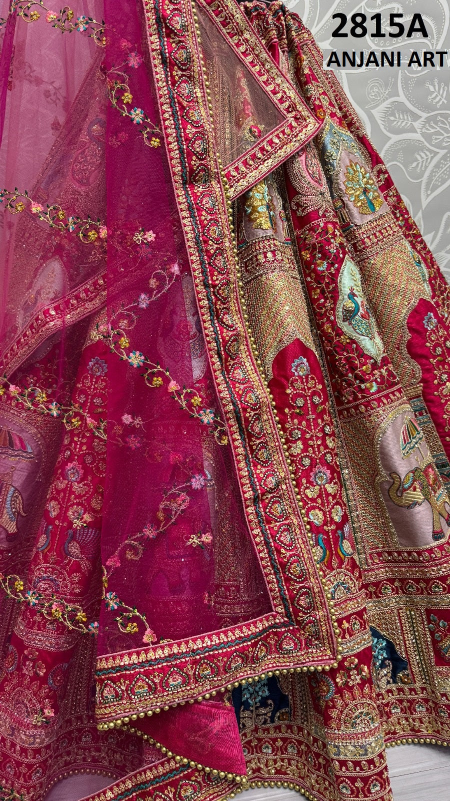 2815A Anjani Art Silk Lehenga Choli