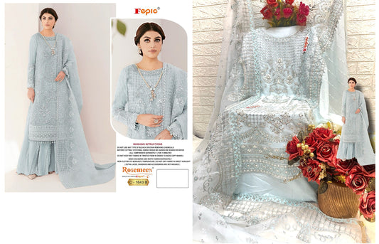 C-1643B Rosemeen Fepic Pakistani Salwar Suits