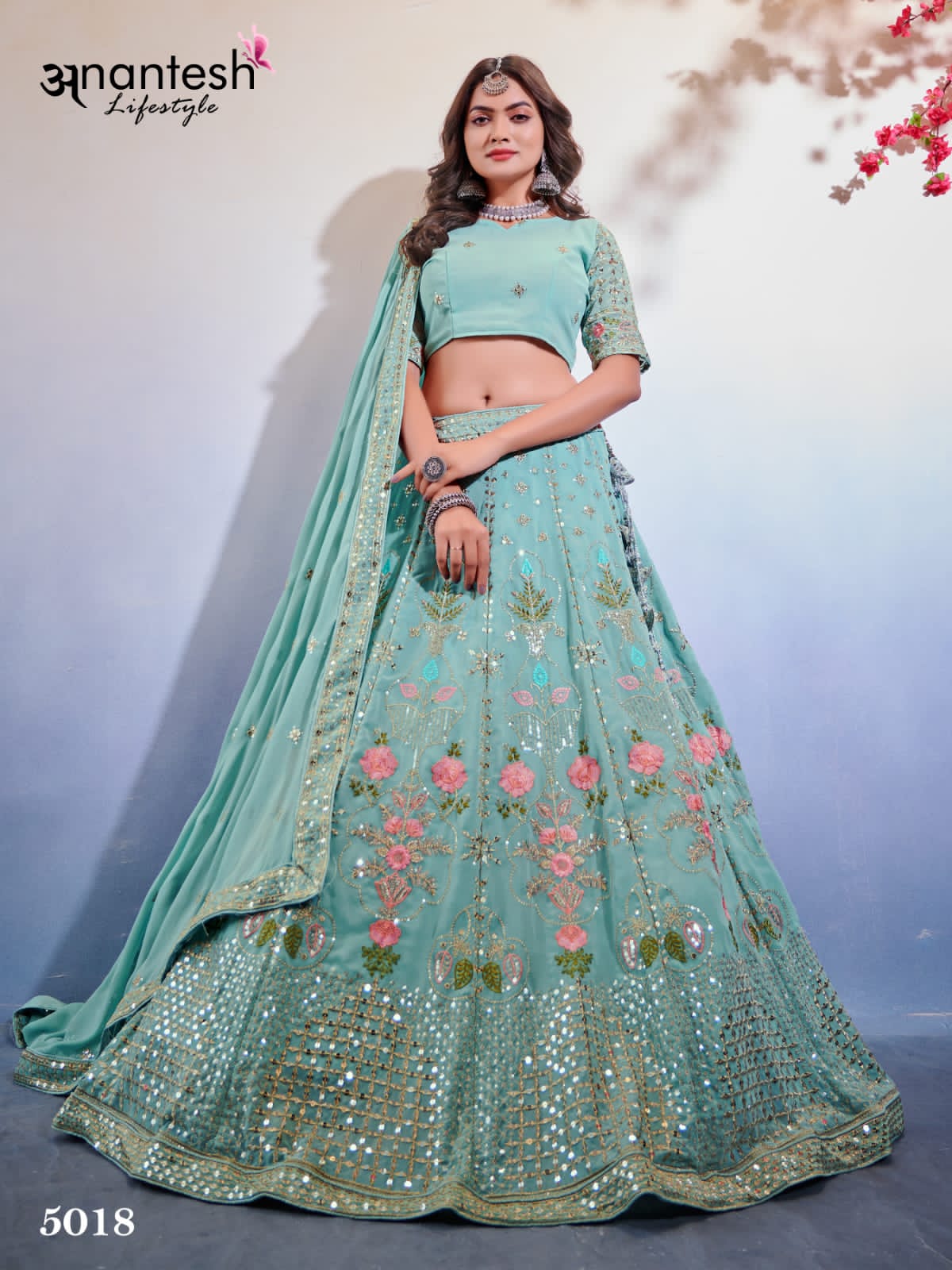 5018 Occations Vol 5 Anantesh Lehenga Choli
