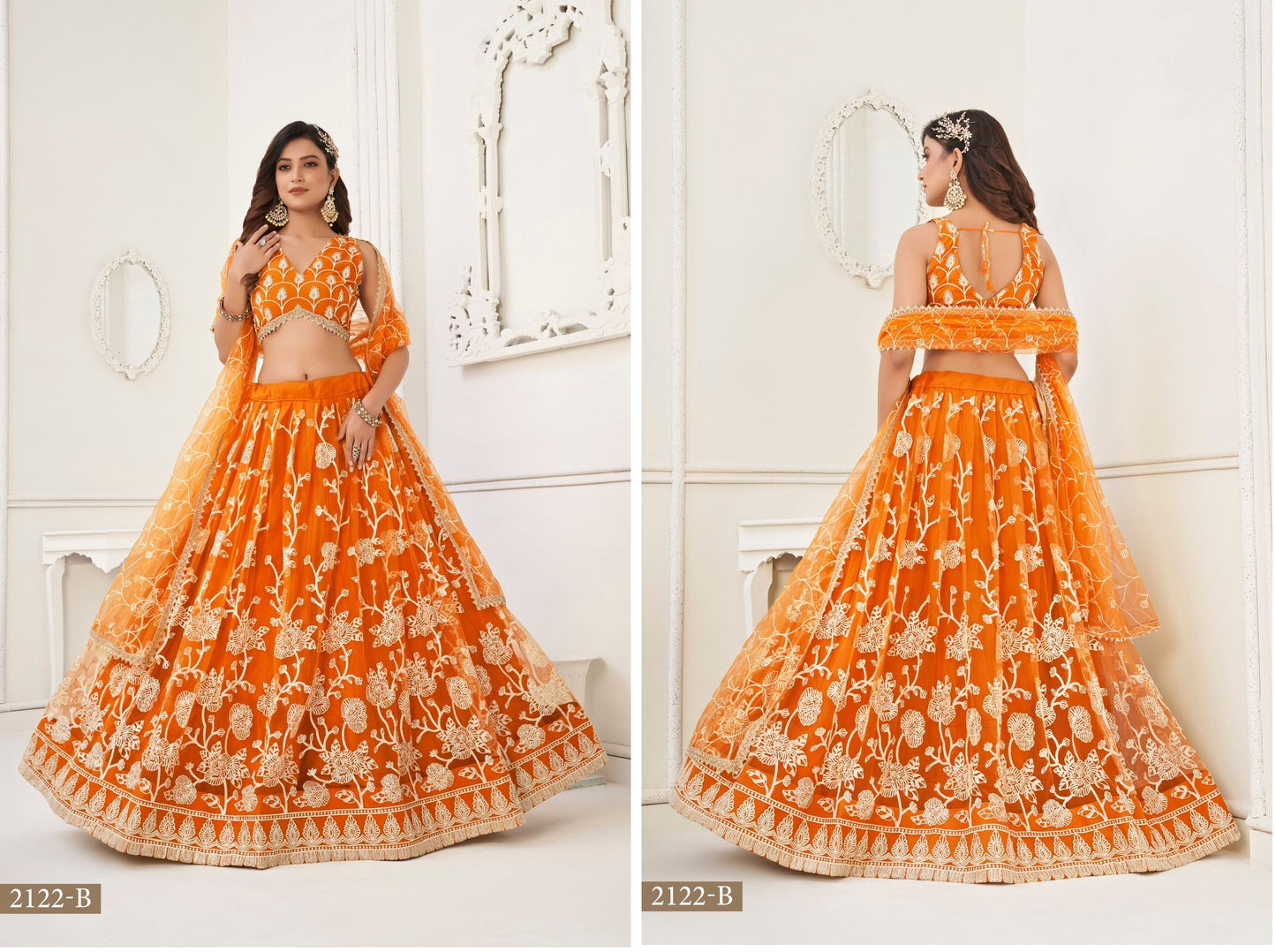 2122B Kelaya Vol 5 Narayani Fashion House Lehenga Choli