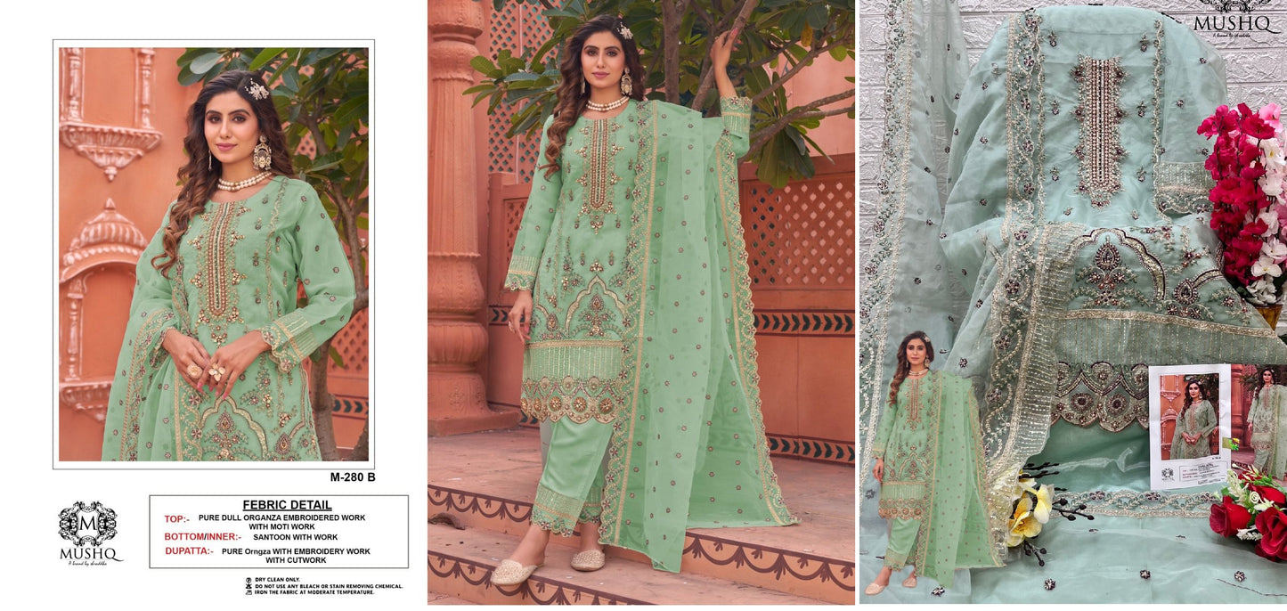 280B Colours Mushq Pakistani Salwar Suits