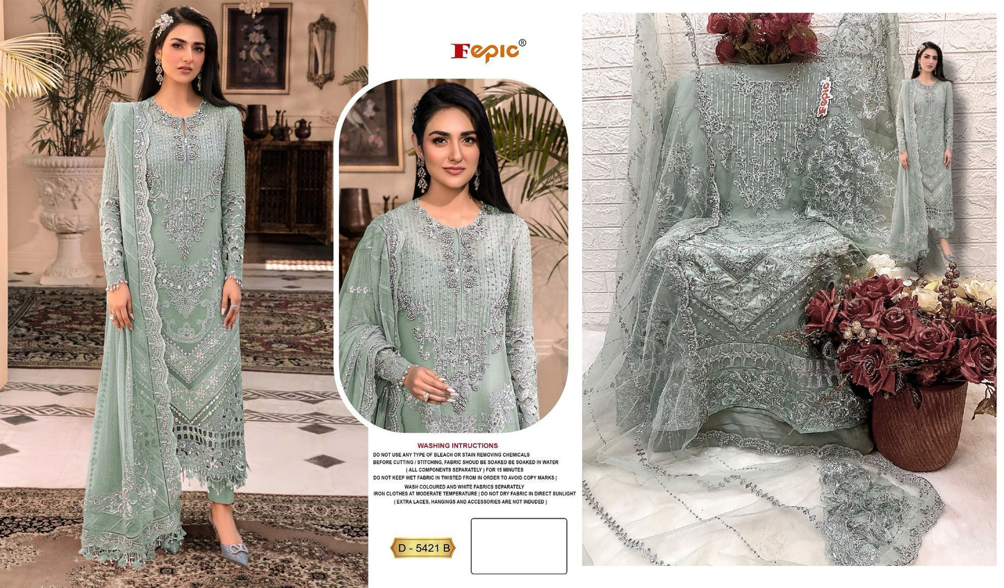 5421B Fepic Pakistani Salwar Suits