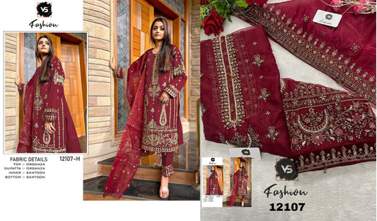 12107H Vs Fashion Pakistani Salwar Suits