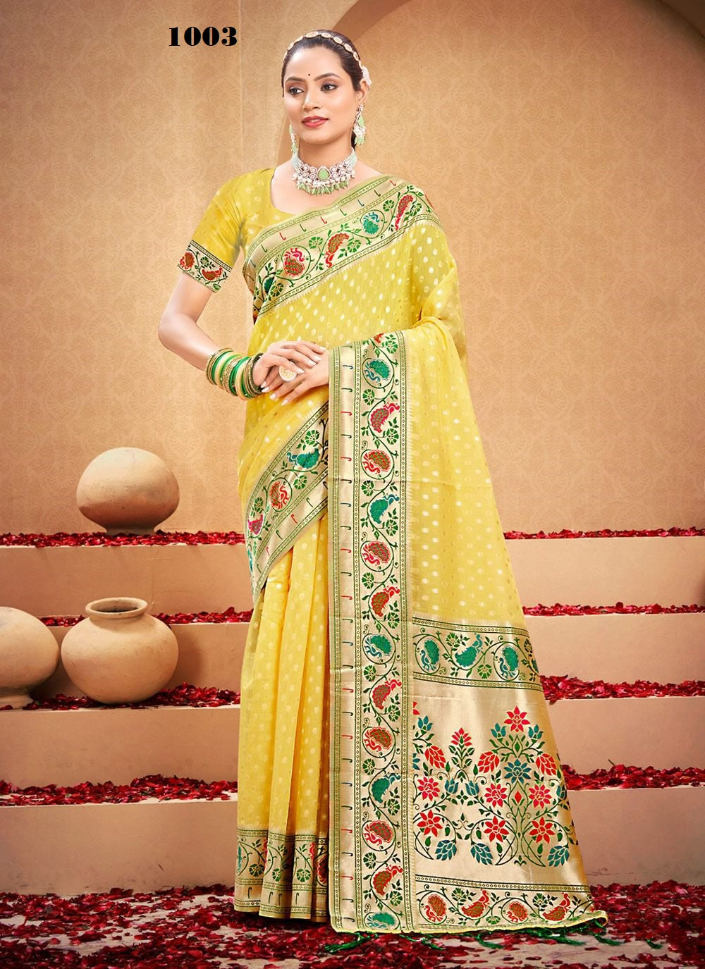 1003 Shahi Bunawat Sarees