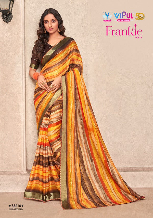 78210 Frankie Vol 3 Vipul Sarees