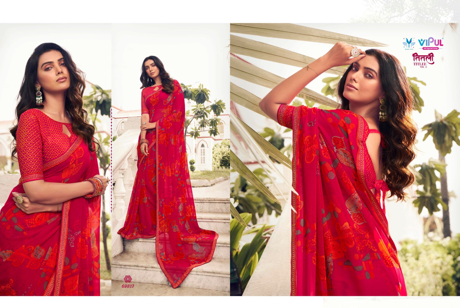 69817 Titlee Vol 3 Vipul Sarees