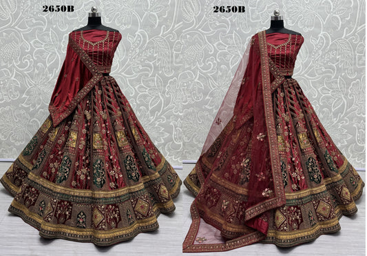 2650B Anjani Art Lehenga Choli