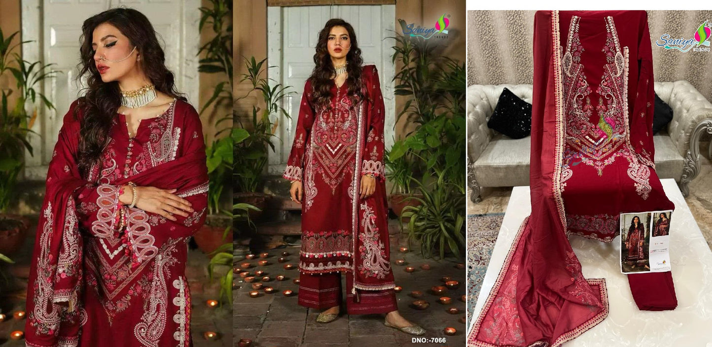7066 Saniya Trendz Pakistani Salwar Suits