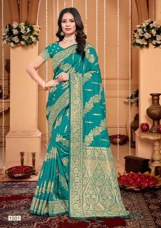 1001 Plazzo Silk Vol 1 Bunawat Sarees