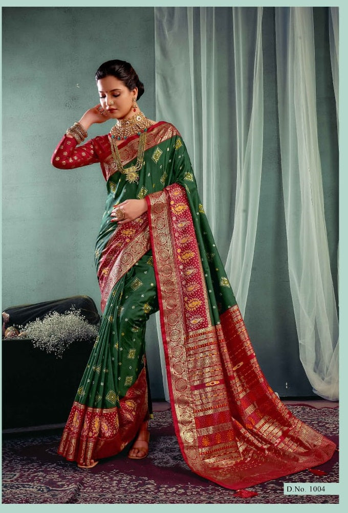 1004 Rajeshwari Mahamani Creation Sarees