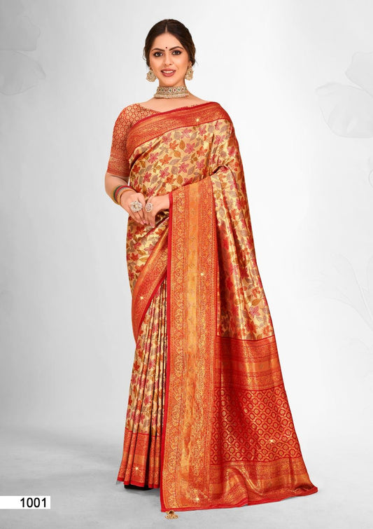 1001 Sheela Vol 21 Bunawat Sarees