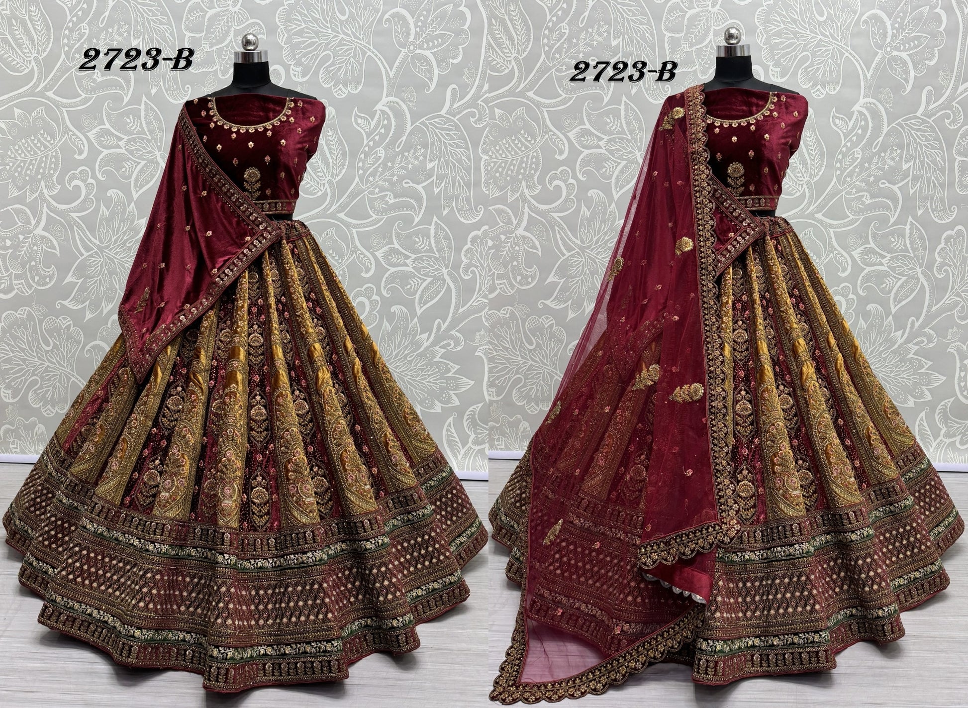 2723B Anjani Art Lehenga Choli