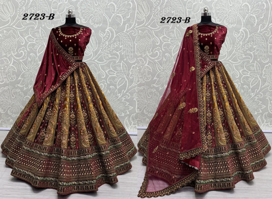 2723B Anjani Art Lehenga Choli