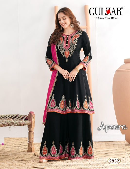 2832 Apsara Gulzar Premium Chinon Readymade Suits