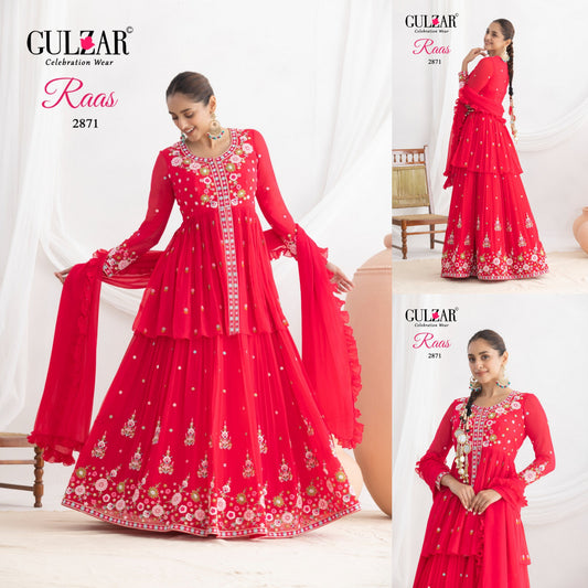 2871 Raas Gulzar Georgette Readymade Lehenga Choli