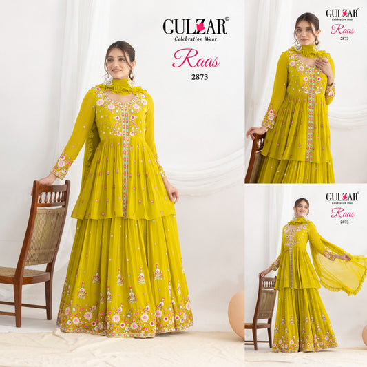 2873 Raas Gulzar Georgette Readymade Lehenga Choli
