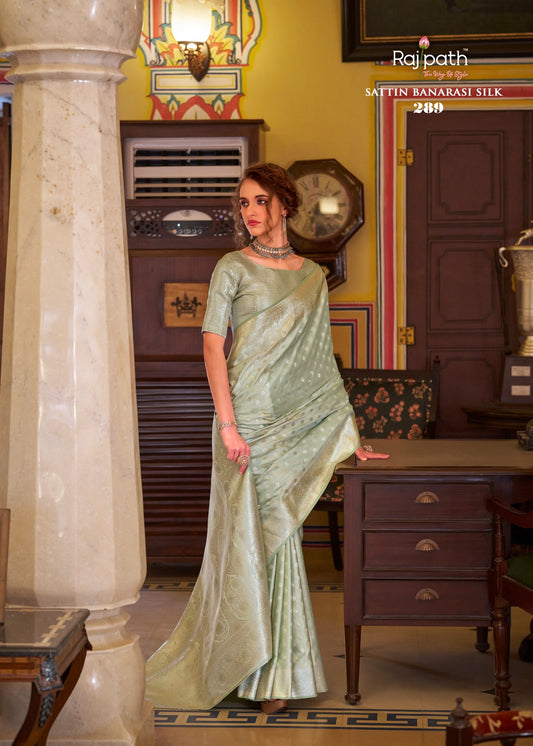 289 Shella Diamond Rajpath Banrasi Silk Sarees