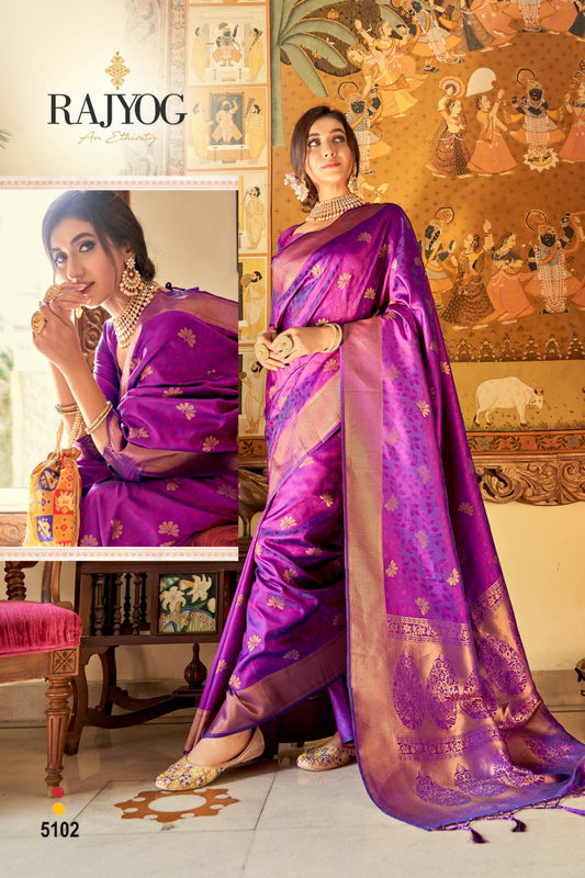 5102 Aabhushan Rajyog Fabrics Sarees