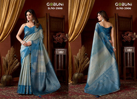 2906 Stella Gobuni Kota Silk Sarees