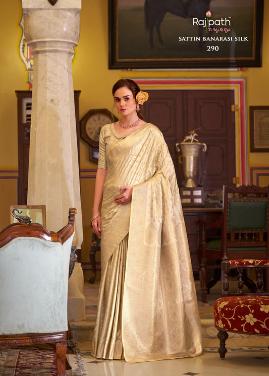 290 Shella Diamond Rajpath Banrasi Silk Sarees