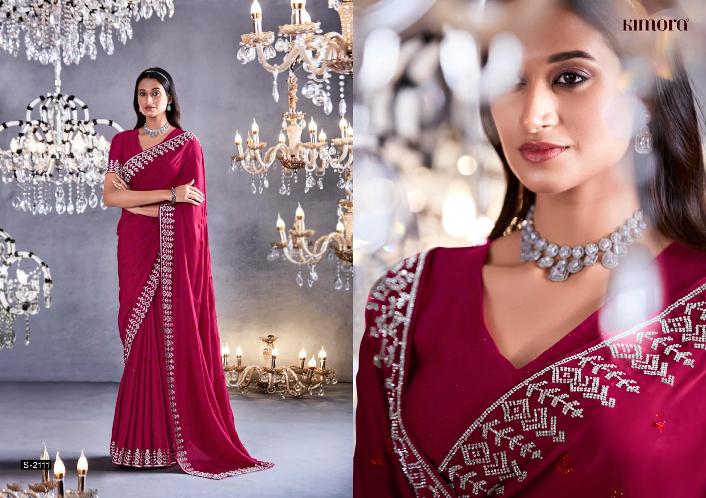 2111 Zarkan Kimora Sarees