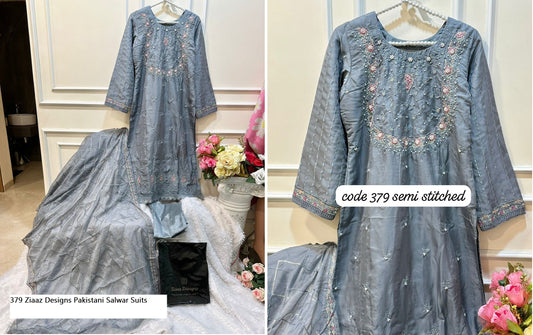 379 Ziaaz Designs Pakistani Salwar Suits