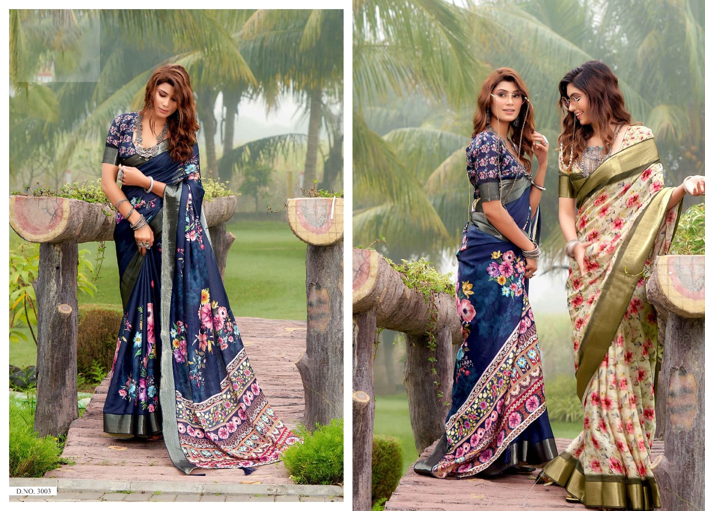 3003 Vaani Mahamani Creation Sarees