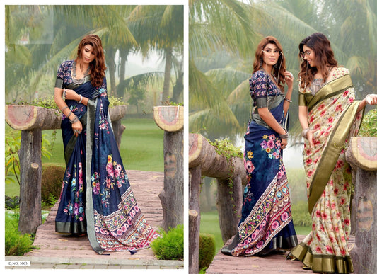 3003 Vaani Mahamani Creation Sarees