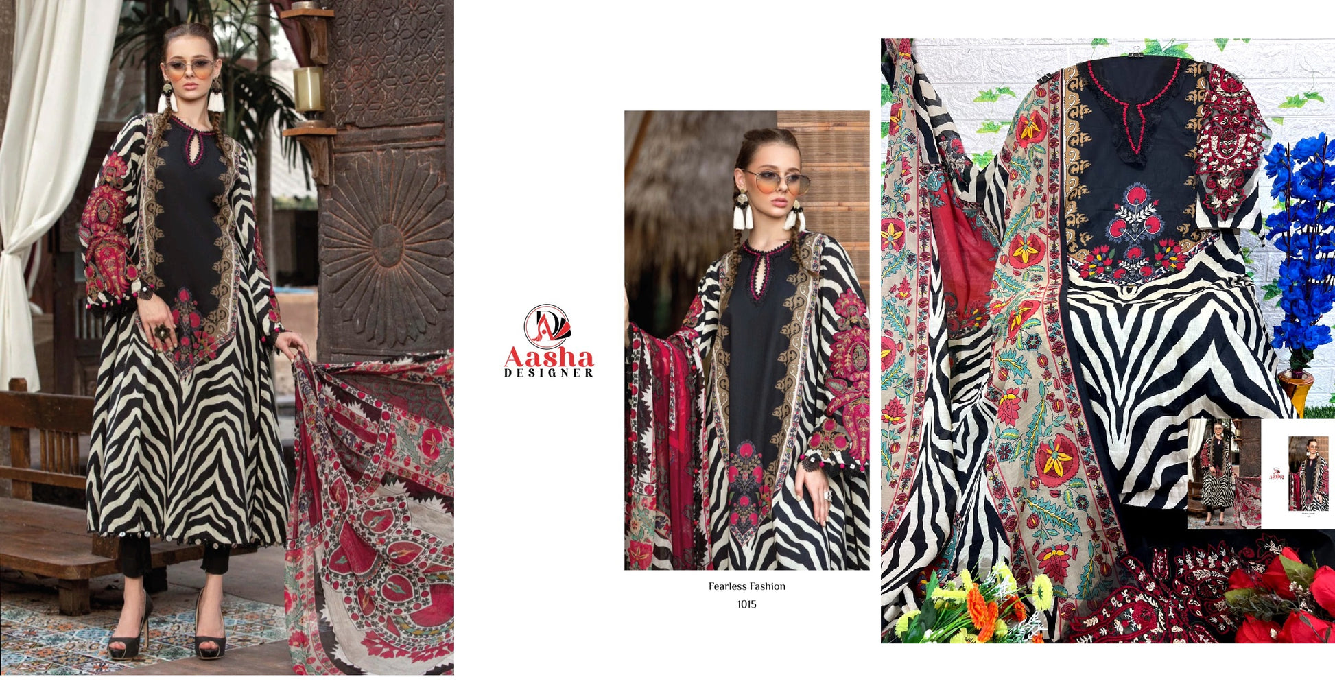 1015 Aasha Designer Pakistani Salwar Suits