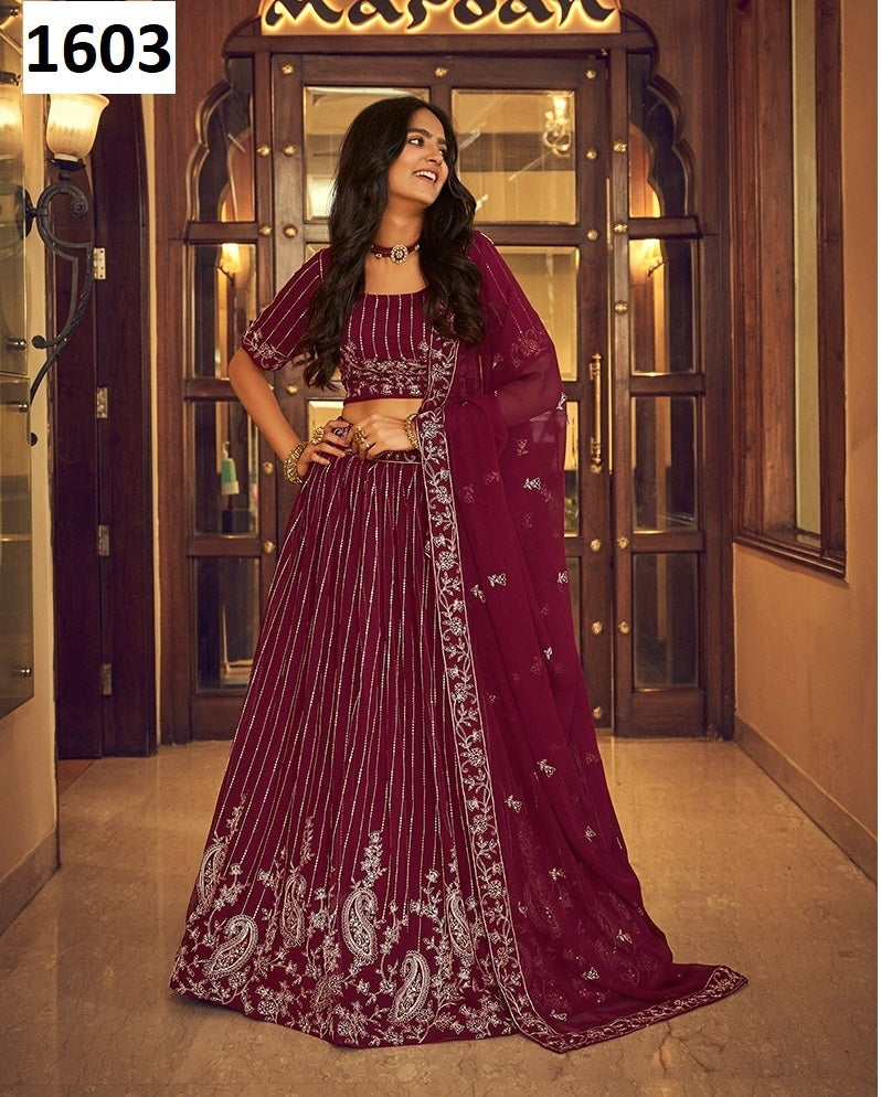 1603 Enhance Aahvan Designs Lehenga Choli