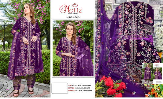 382C Motifz Pakistani Salwar Suits