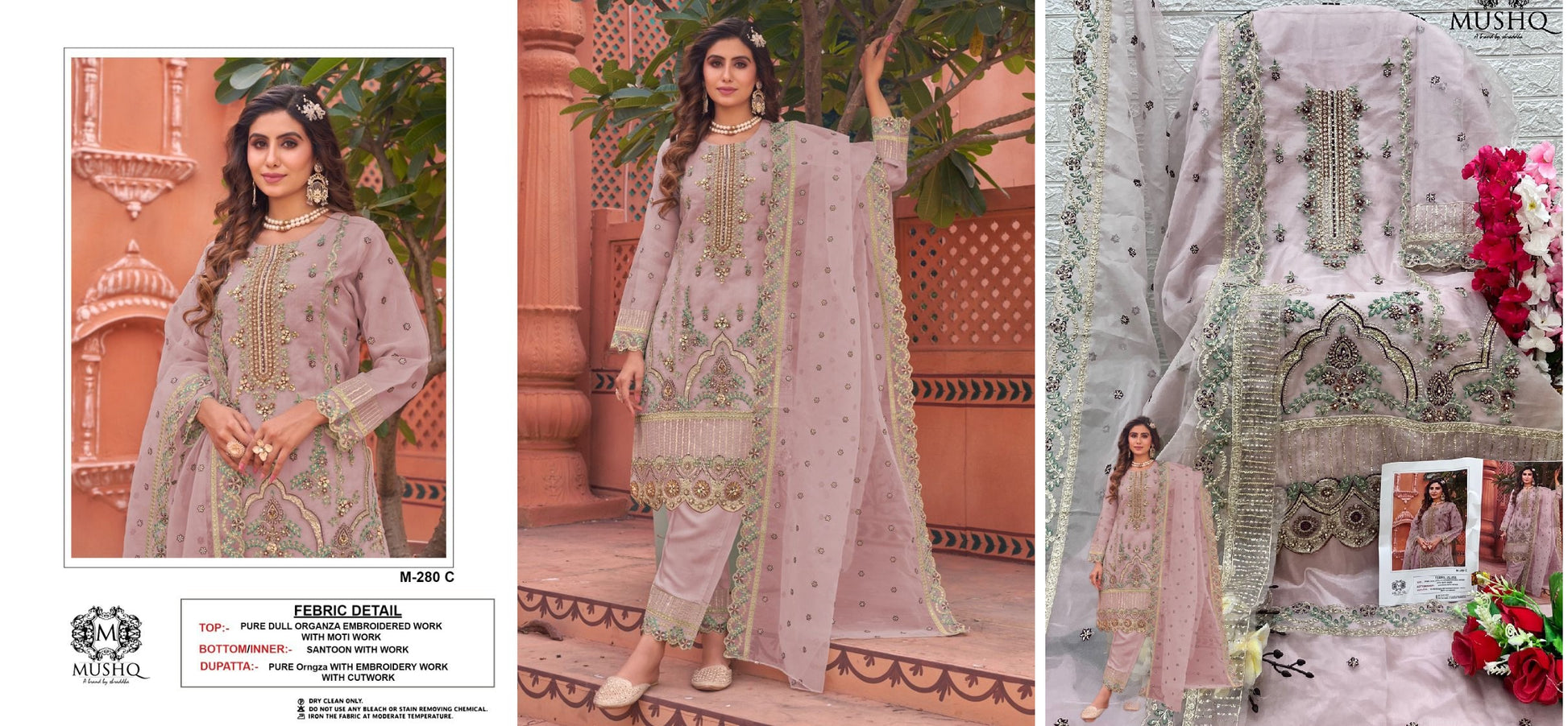 280C Colours Mushq Pakistani Salwar Suits