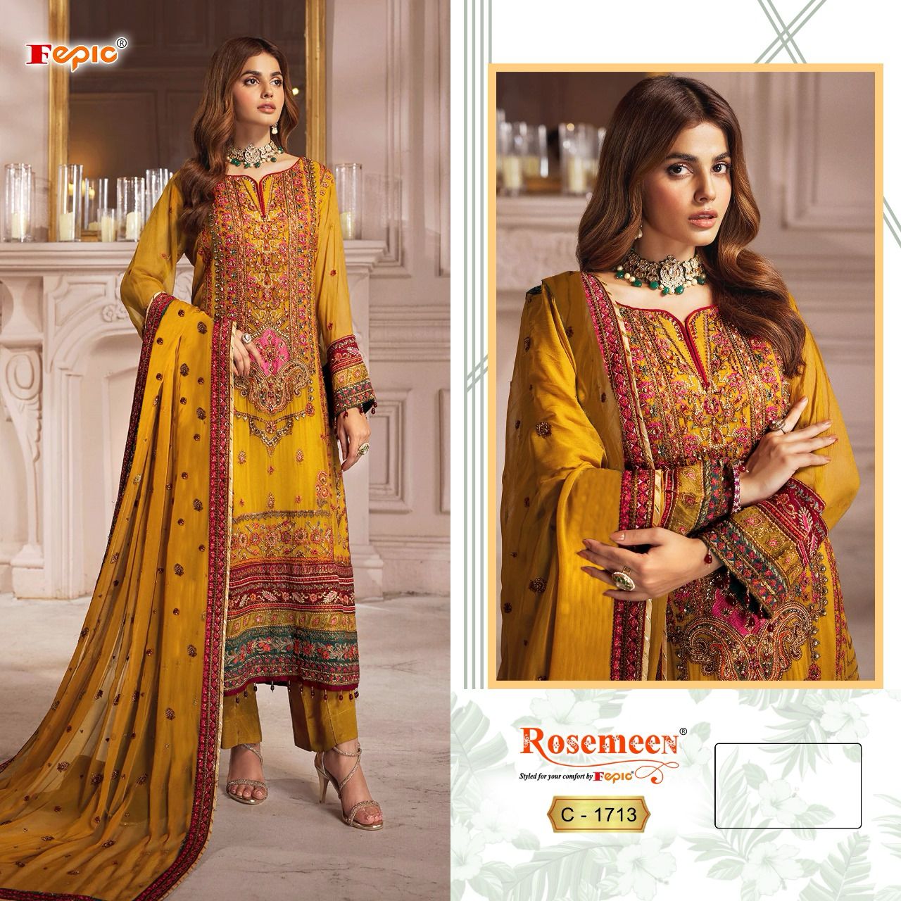 1713 Fepic Pakistani Salwar Suits