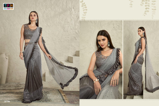 7705 Super Star Tfh Ready To Wear Saree