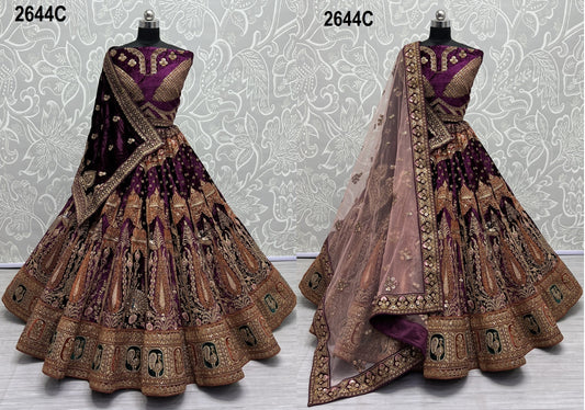2644C Anjani Art Lehenga Choli