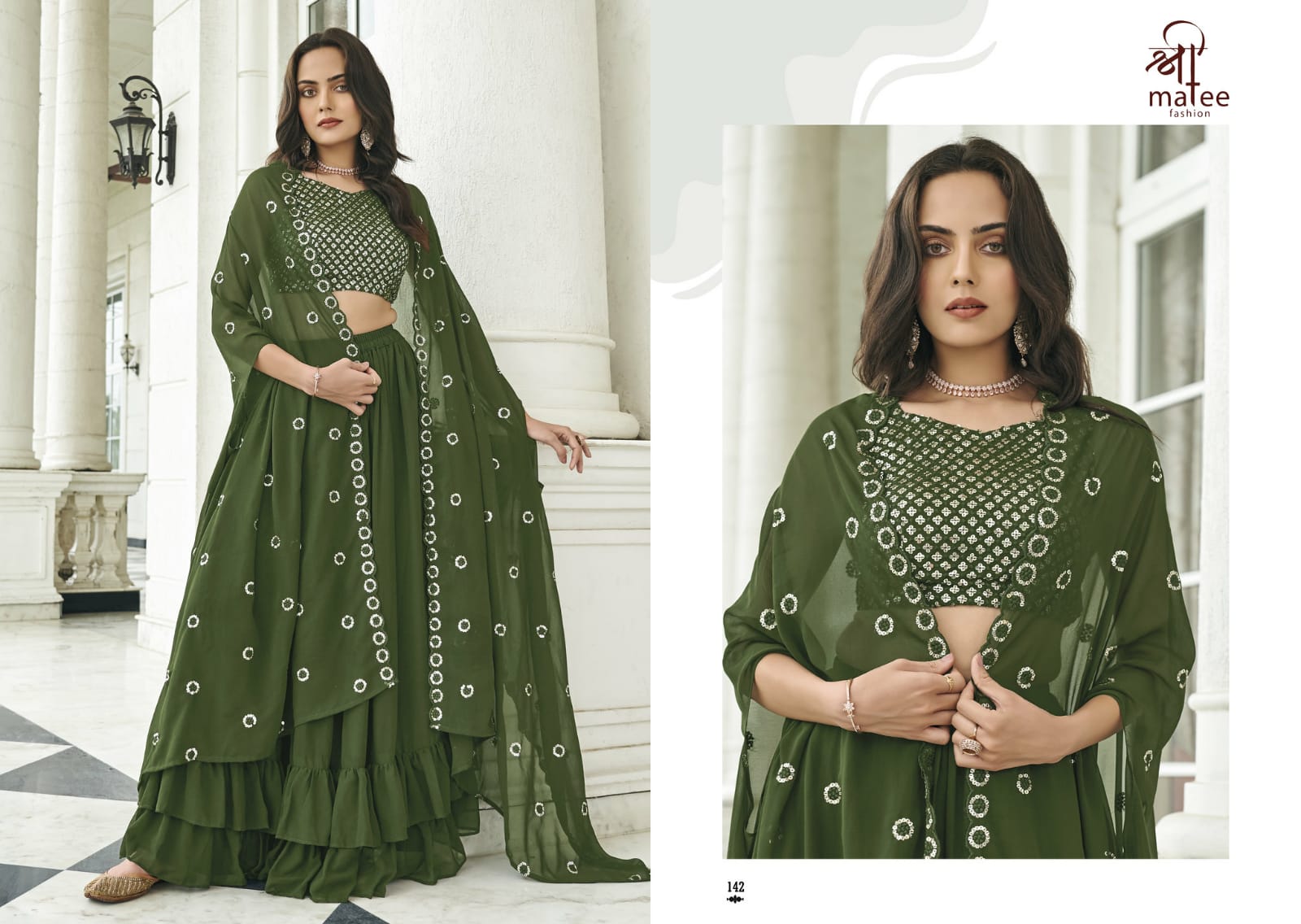 142 Firoza Shree Matee Fashion Lehenga Choli