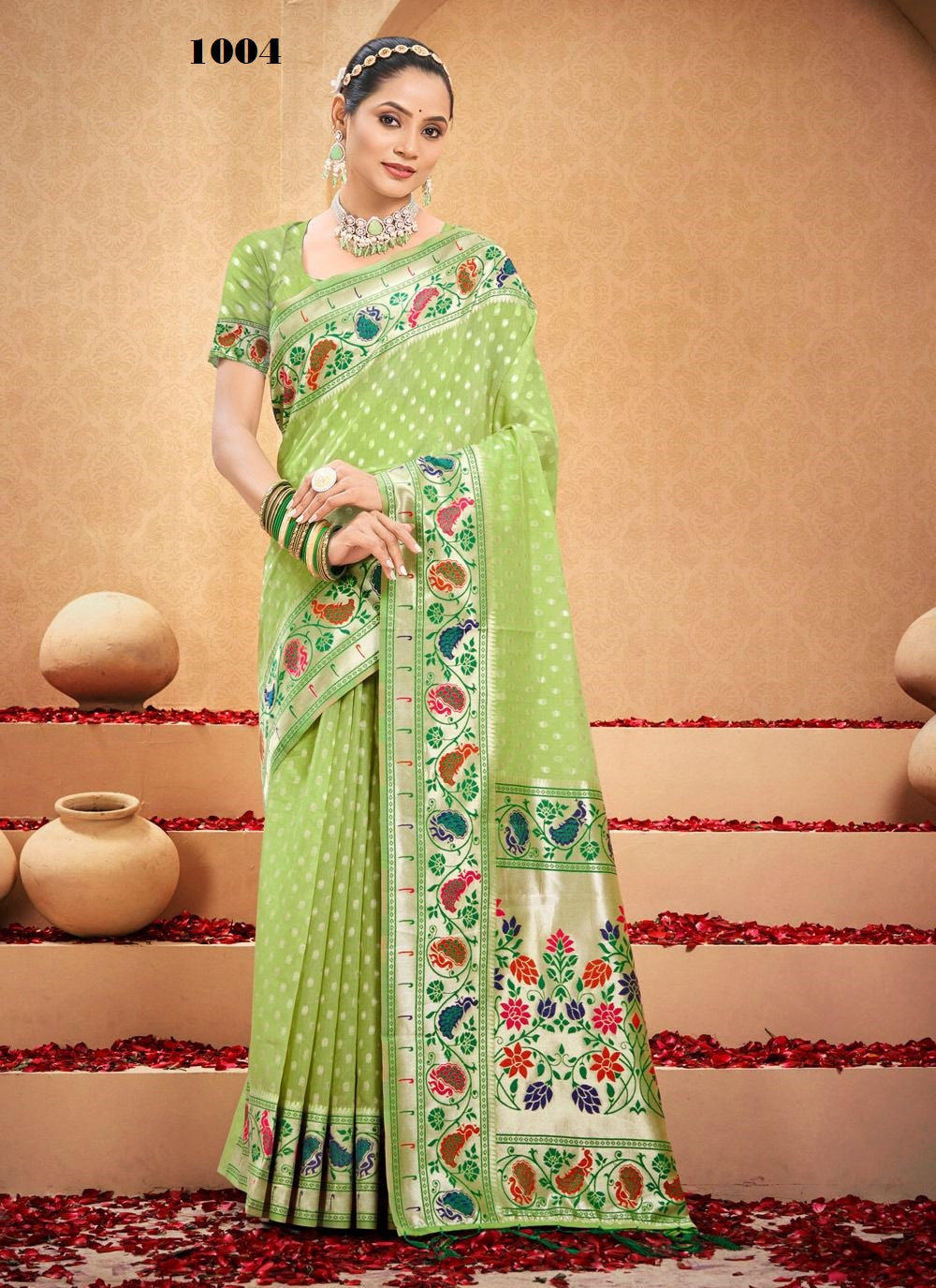 1004 Shahi Bunawat Sarees