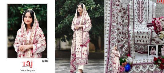506 Taj Creations Pakistani Salwar Suits