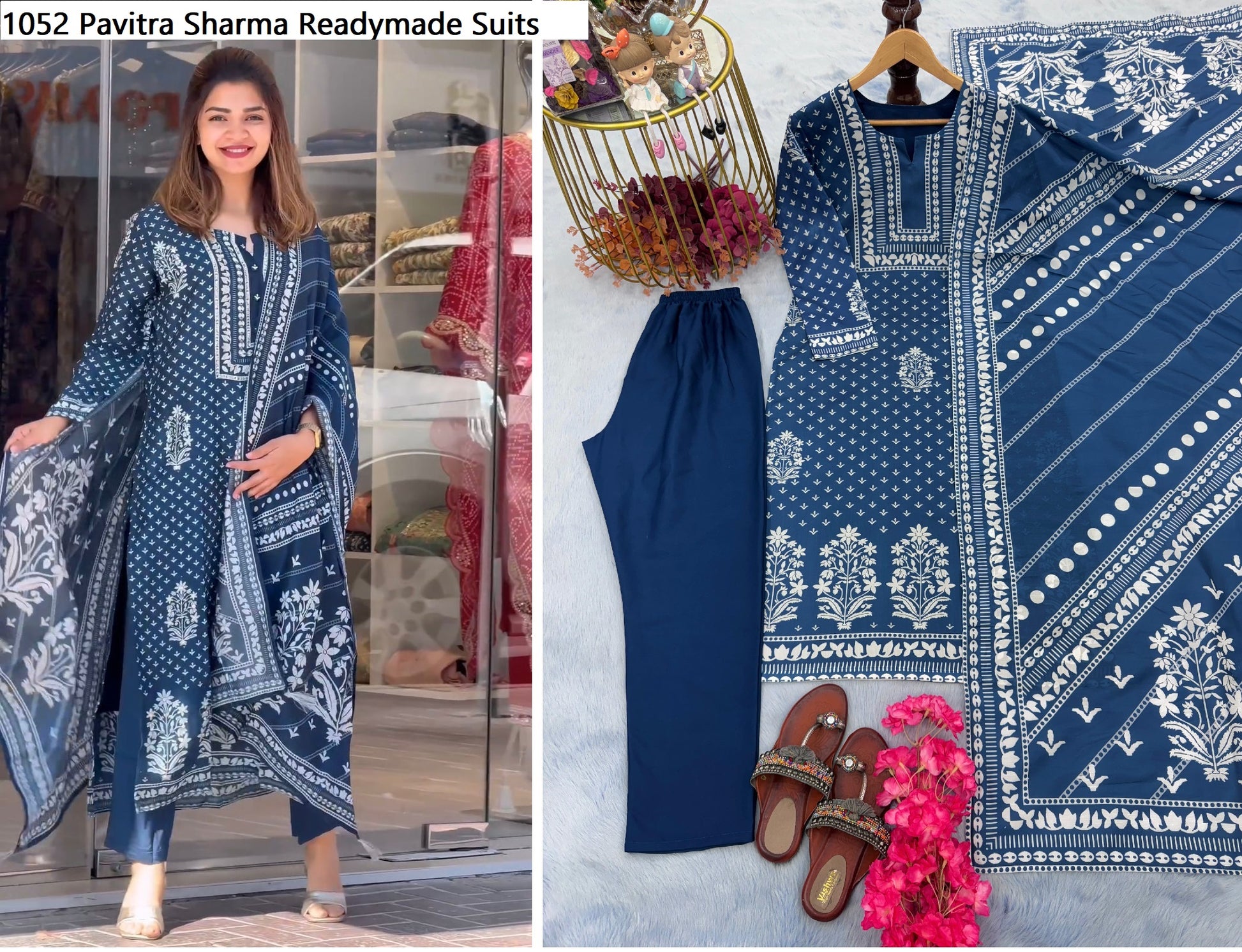 1052 Pavitra Sharma Readymade Suits