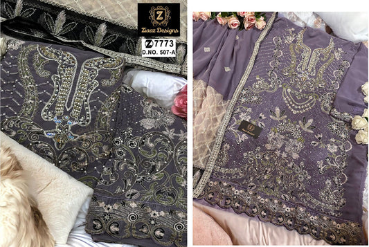 507A Ziaaz Designs Pakistani Salwar Suits