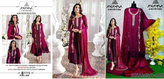 445 Anamsa Pakistani Salwar Suits