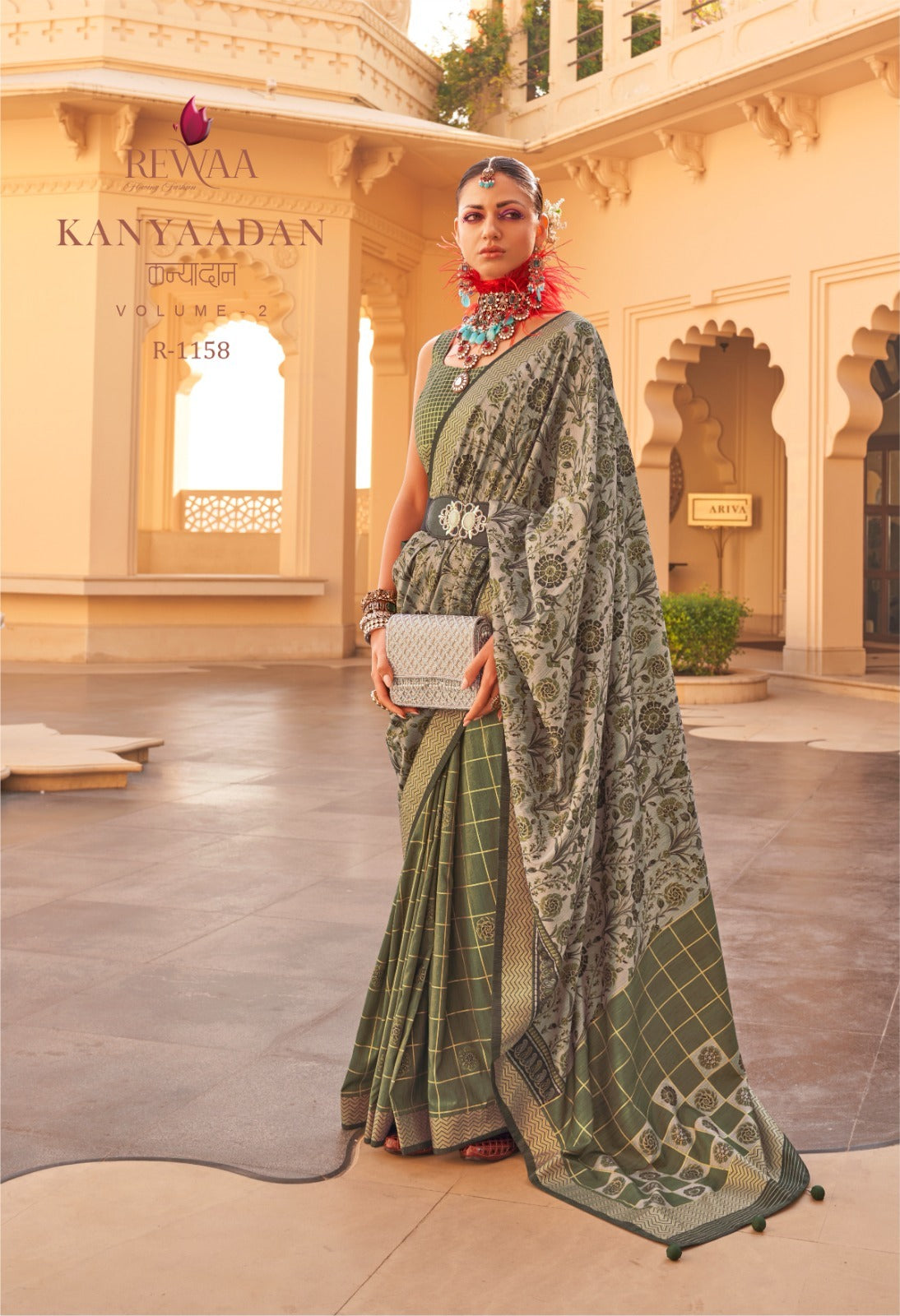 1158 Kanyaadan Vol 2 Rewaa Sarees