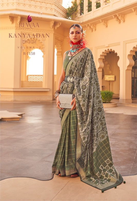 1158 Kanyaadan Vol 2 Rewaa Sarees