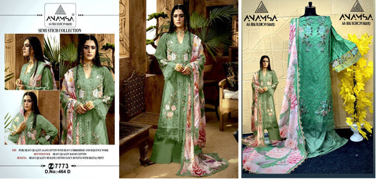 464D Anamsa Pakistani Salwar Suits