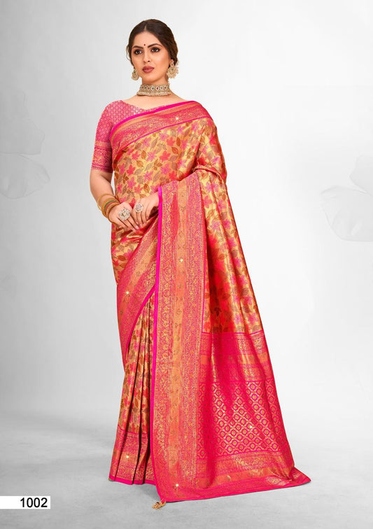 1002 Sheela Vol 21 Bunawat Sarees